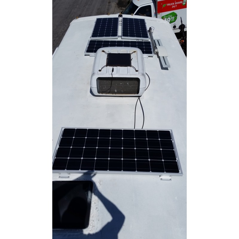 Kit Solar Autocaravana 12V 1000Whdia (AGM)