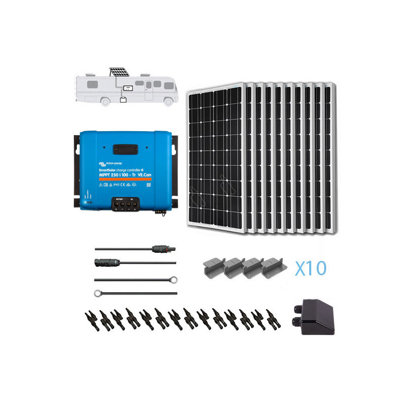 1000W RV Solar Kit with Installation Included